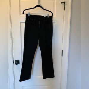 rag & bone Black Straight Leg Jeans